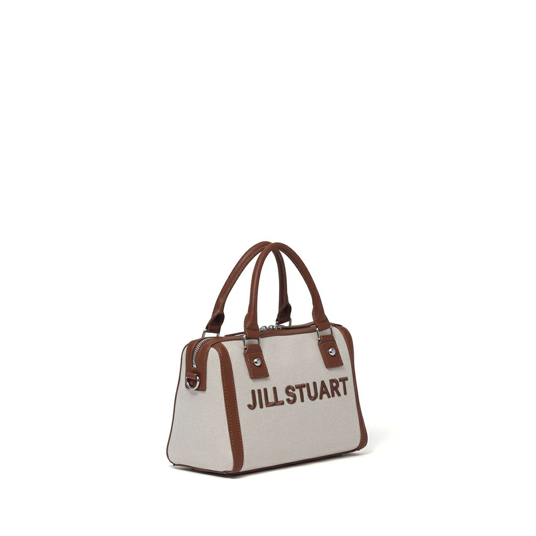 JILL STUART パネル 2WAYボストン キャメル