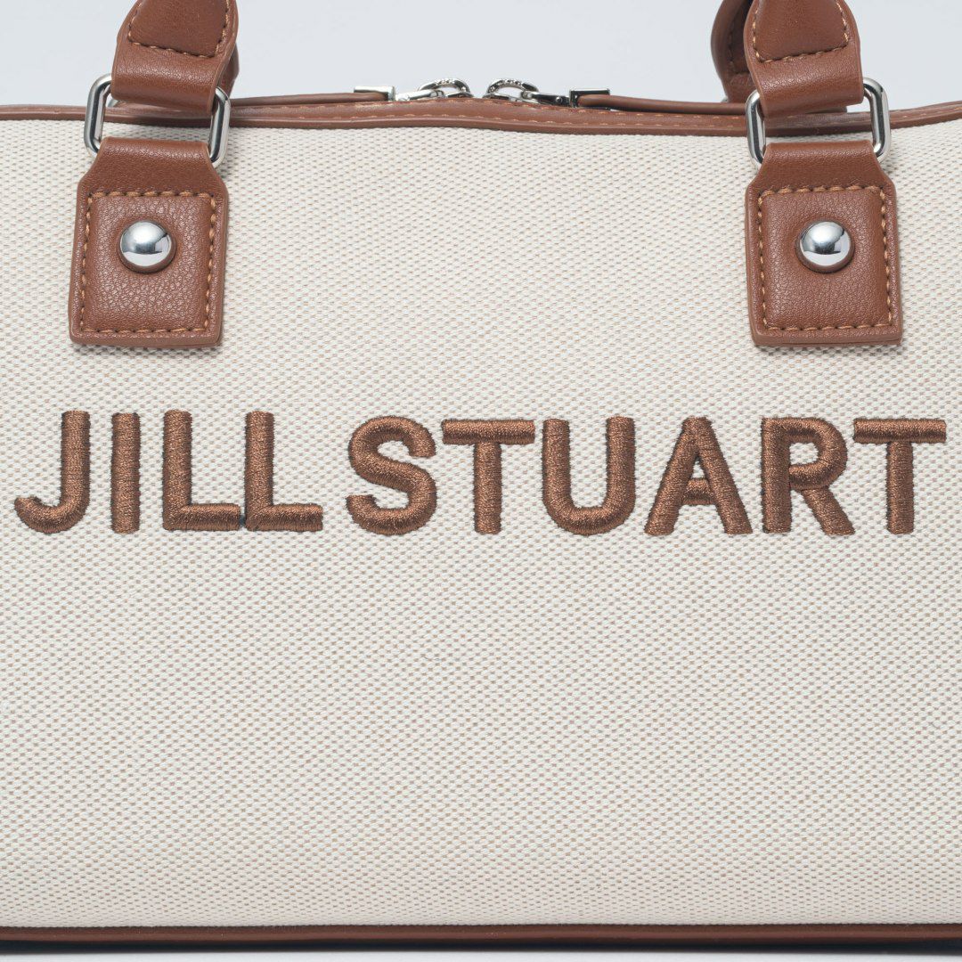 JILL STUART パネル 2WAYボストン キャメル