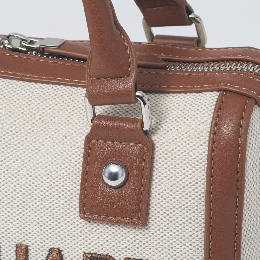 JILL STUART パネル 2WAYボストン キャメル