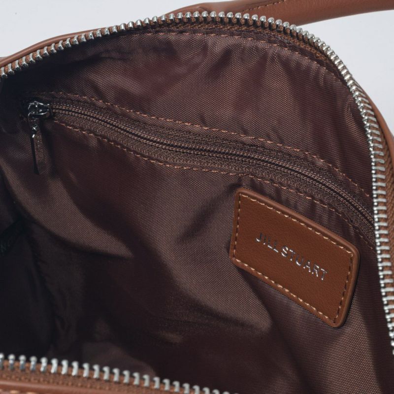 JILL STUART パネル 2WAYボストン キャメル