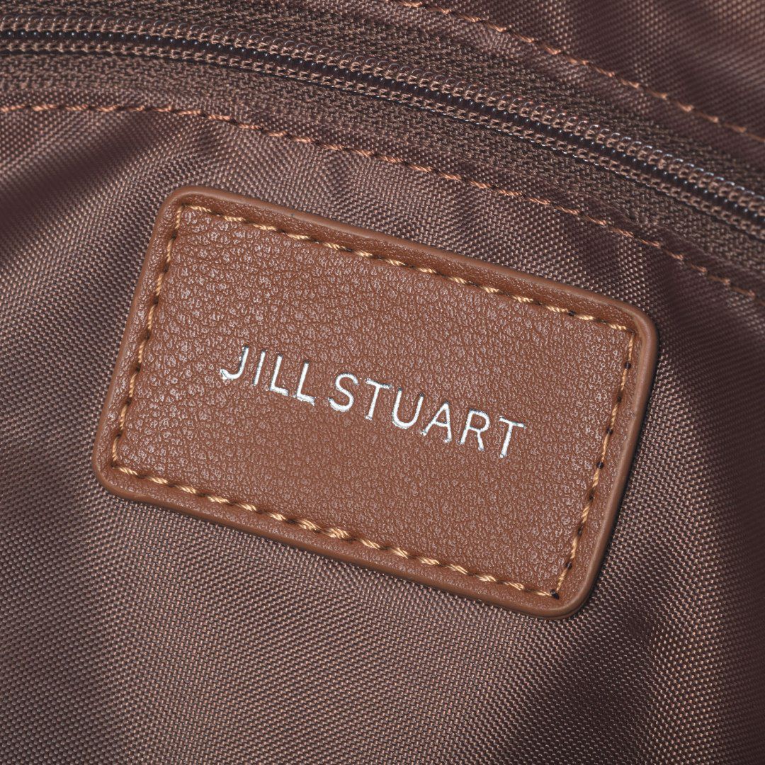 JILL STUART パネル 2WAYボストン キャメル