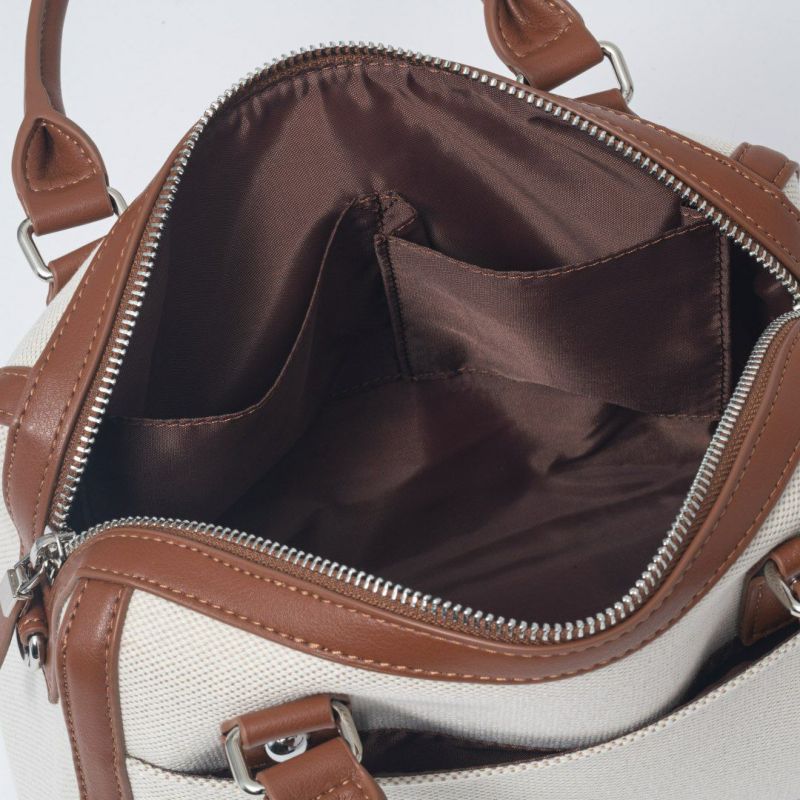 JILL STUART パネル 2WAYボストン キャメル