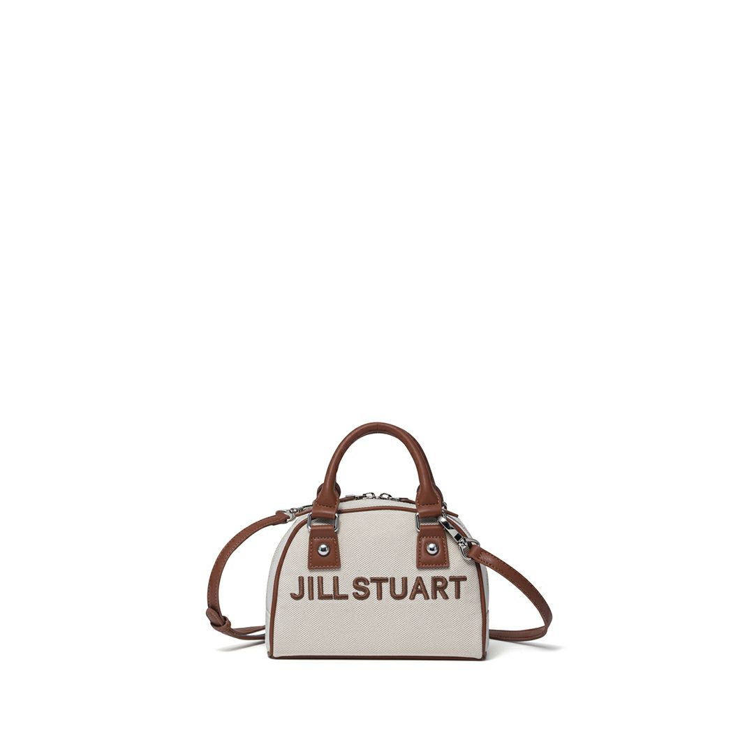 JILL STUART パネル  2WAYミニボストン キャメル