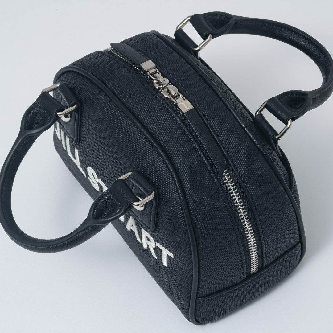 JILL STUART パネル  2WAYミニボストン ブラック