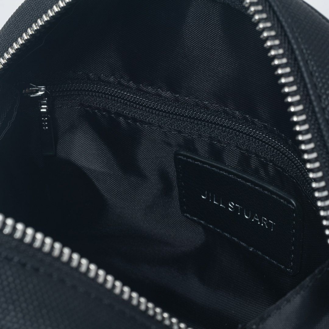 JILL STUART パネル  2WAYミニボストン ブラック