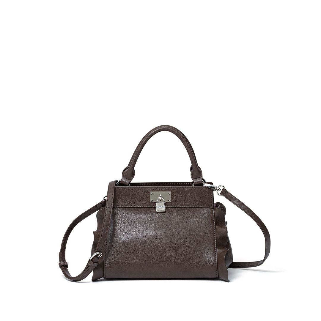 JILL STUART ラッフル 2WAYハンド チョコ