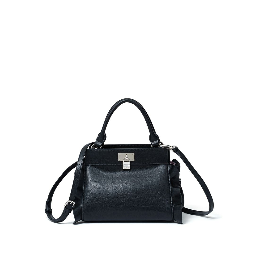 JILL STUART ラッフル 2WAYハンド ブラック