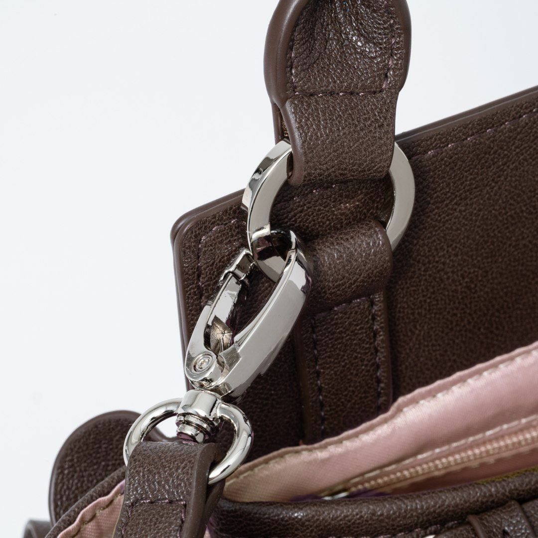 JILL STUART ラッフル 2WAYハンド チョコ