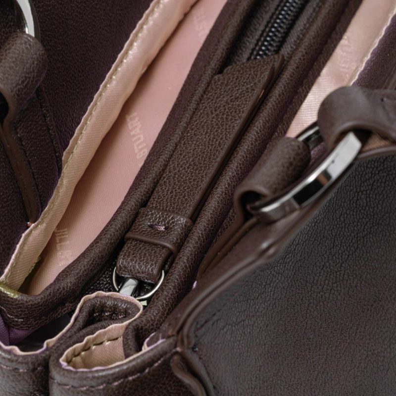 JILL STUART ラッフル 2WAYハンド チョコ