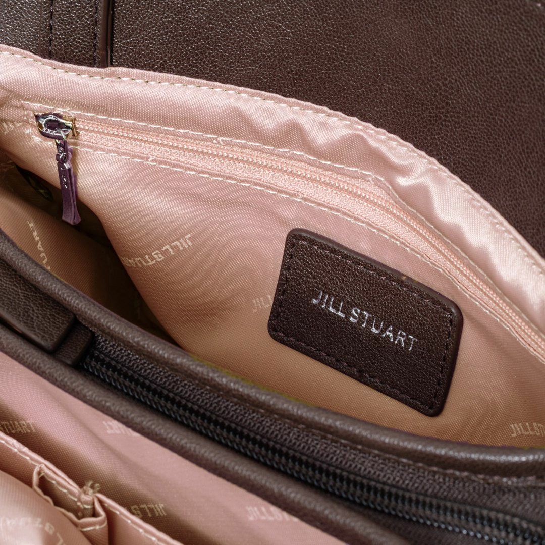 JILL STUART ラッフル 2WAYハンド チョコ