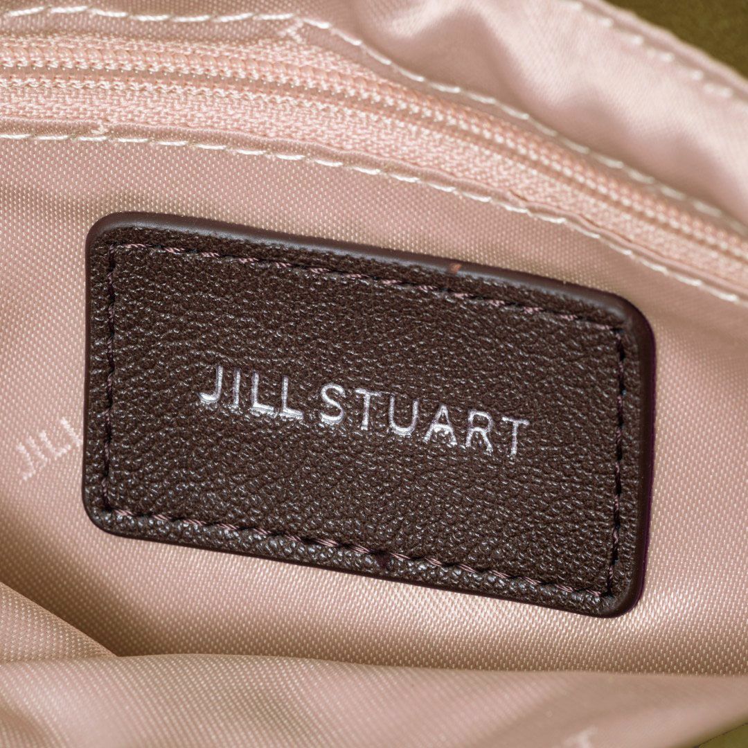 JILL STUART ラッフル 2WAYハンド チョコ