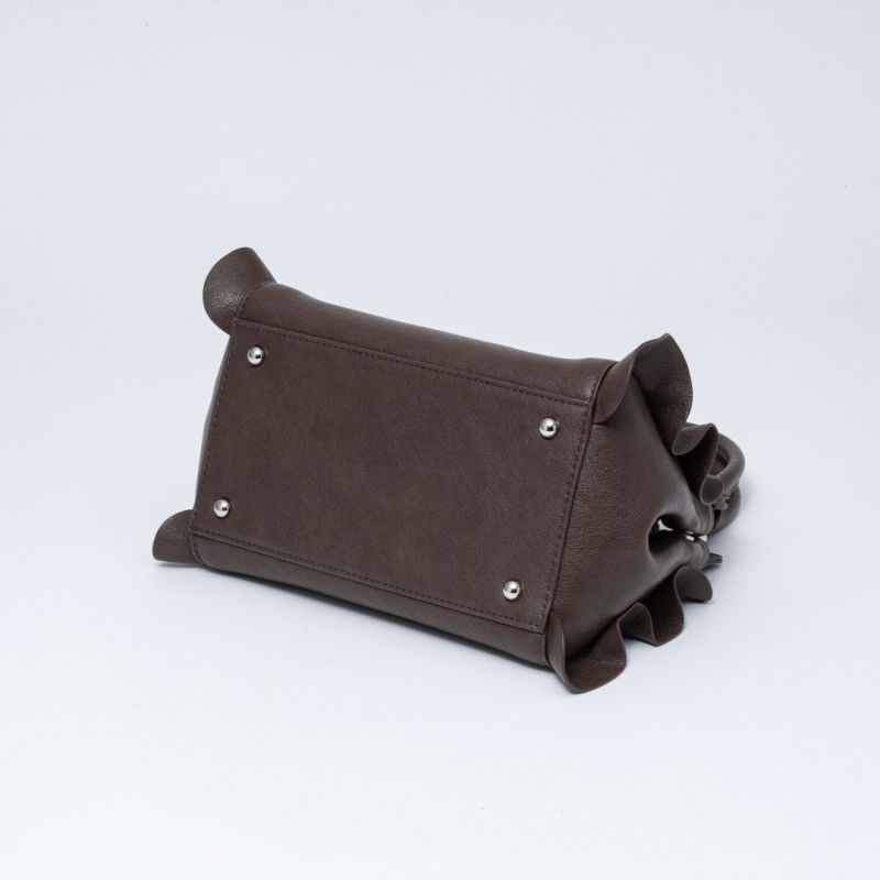 JILL STUART ラッフル 2WAYハンド チョコ