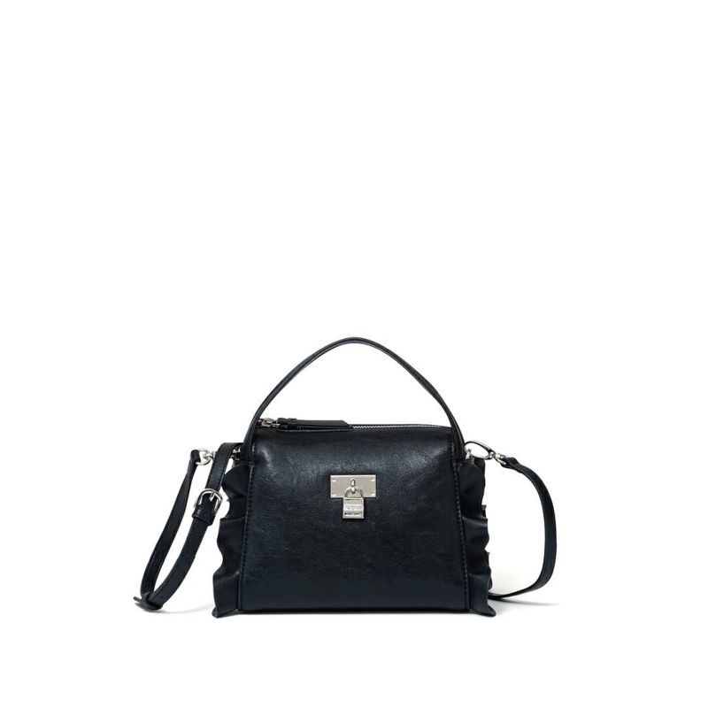 JILL STUART ラッフル 2WAYショルダー ブラック