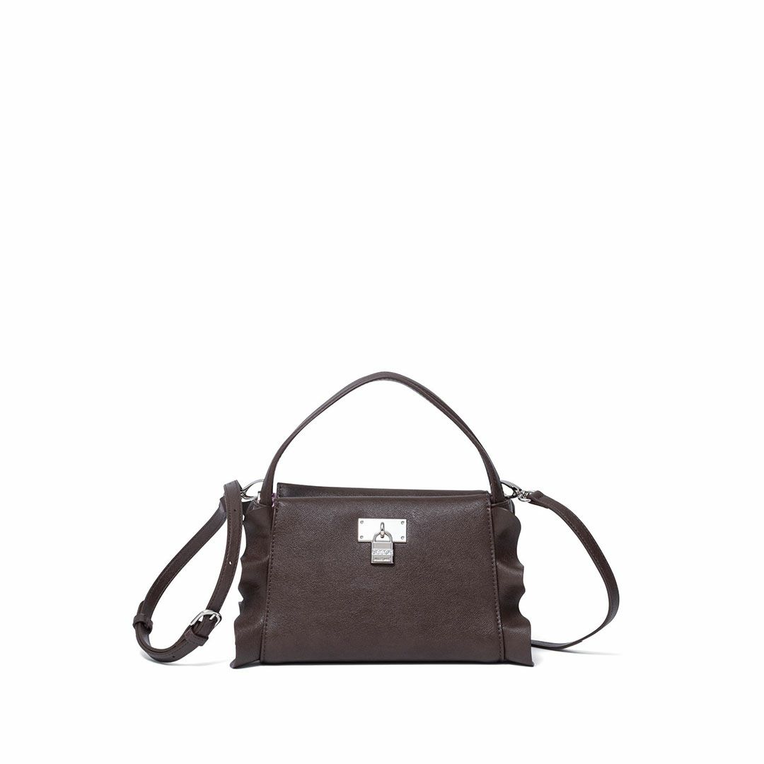 JILL STUART ラッフル 2WAYショルダー チョコ