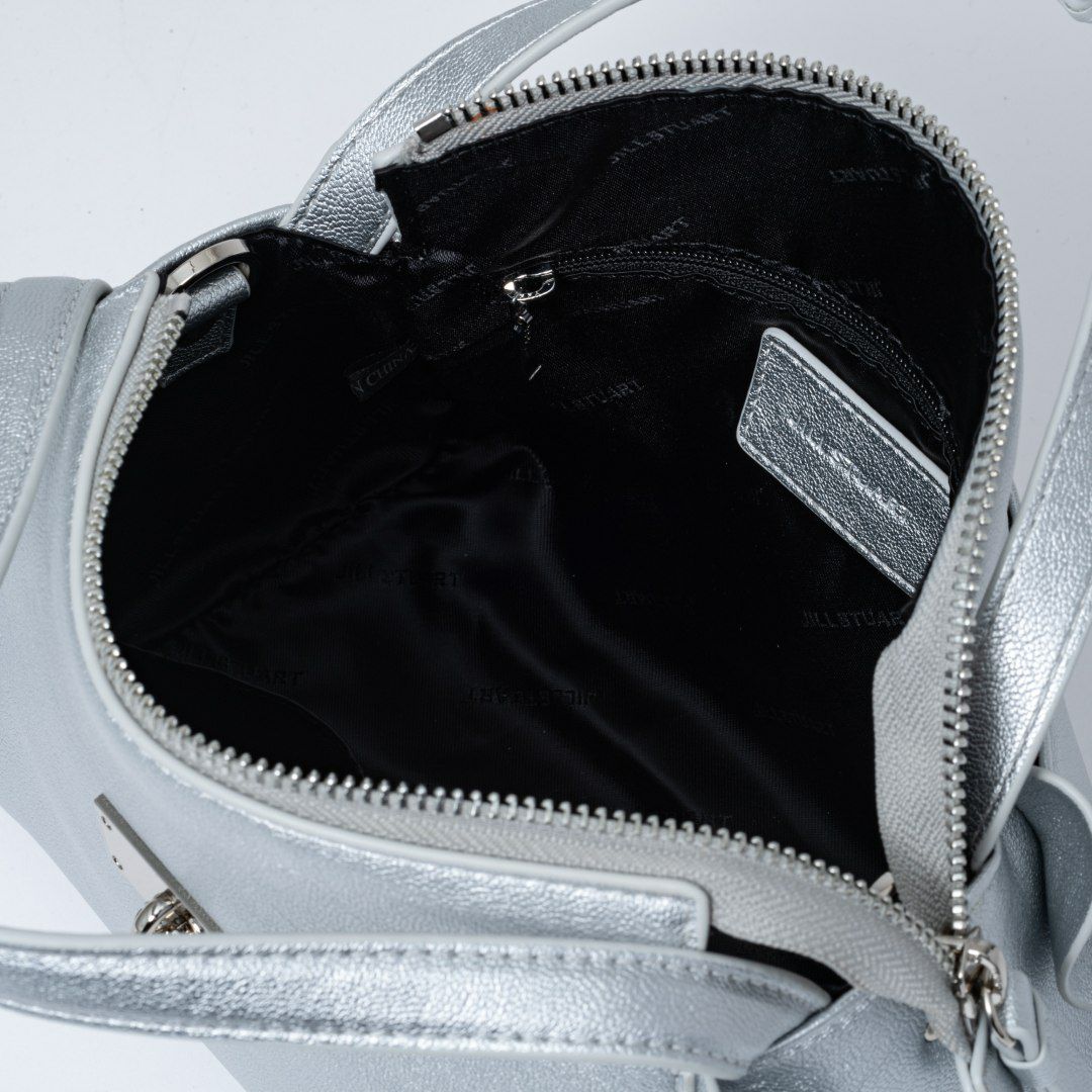 JILL STUART ラッフル 2WAYショルダー シルバー