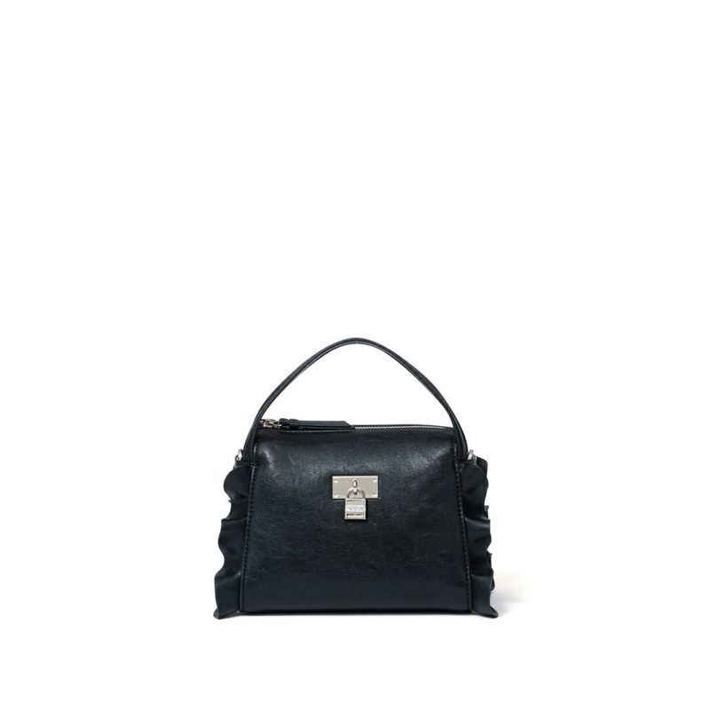 JILL STUART ラッフル 2WAYショルダー ブラック