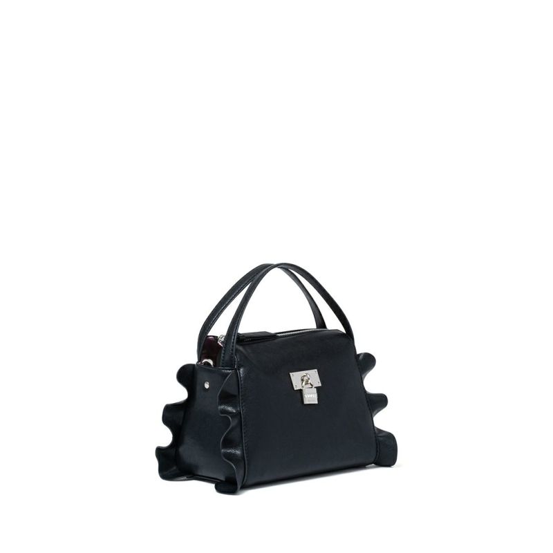 JILL STUART ラッフル 2WAYショルダー ブラック