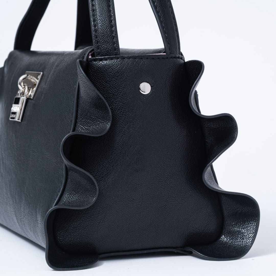 JILL STUART ラッフル 2WAYショルダー ブラック