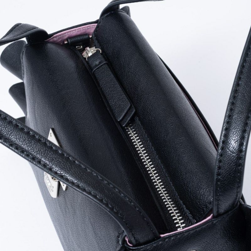 JILL STUART ラッフル 2WAYショルダー ブラック