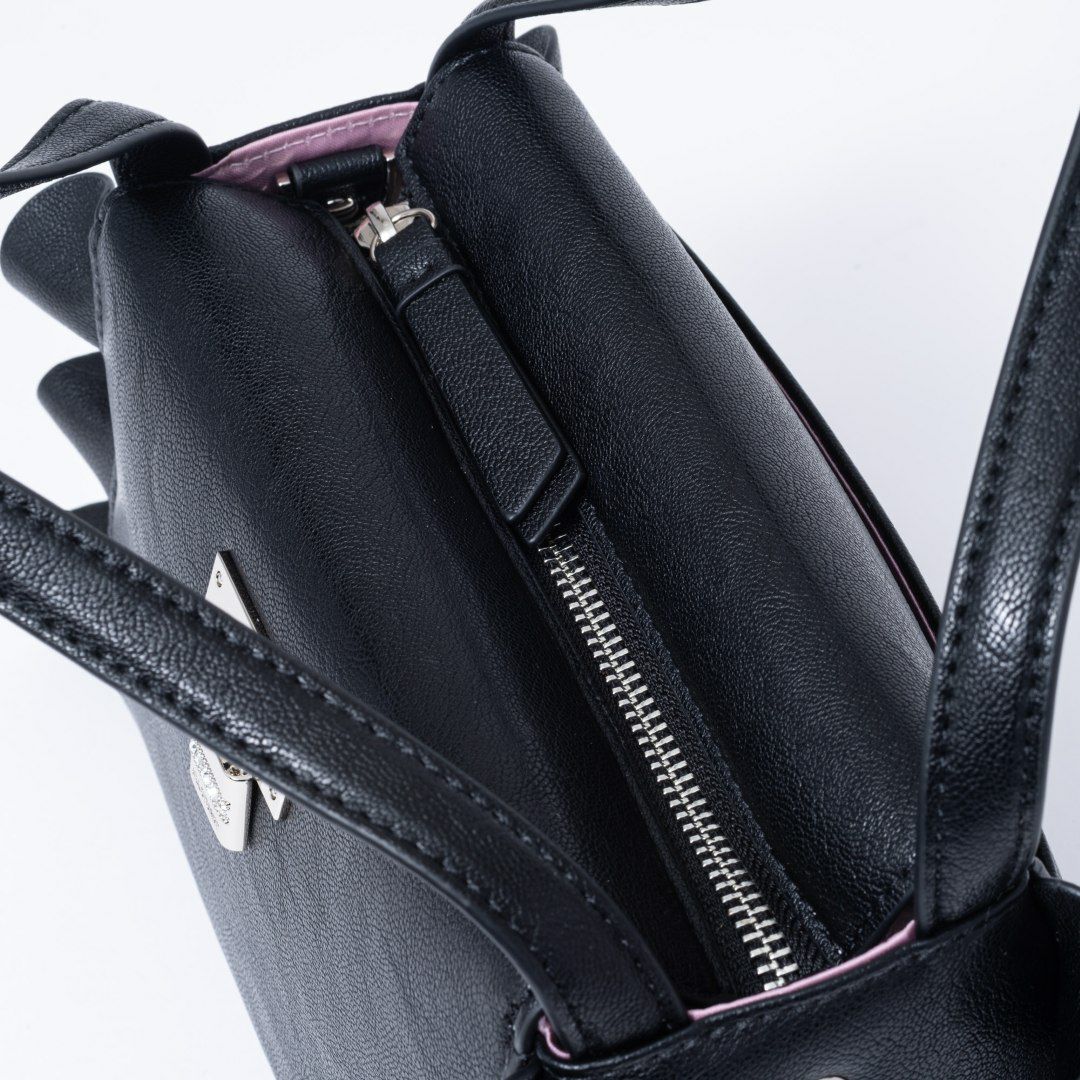 JILL STUART ラッフル 2WAYショルダー ブラック