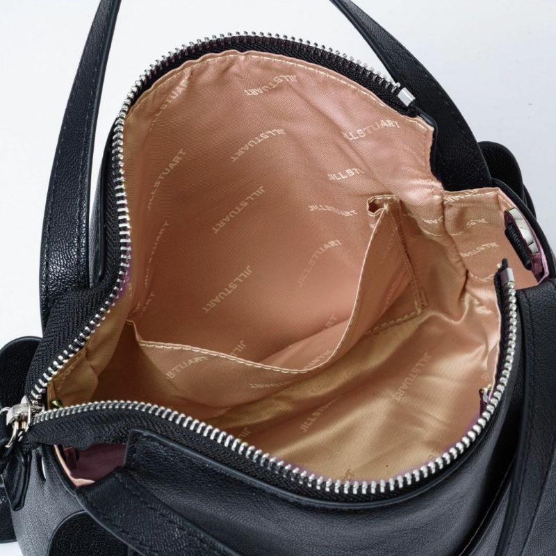 JILL STUART ラッフル 2WAYショルダー ブラック