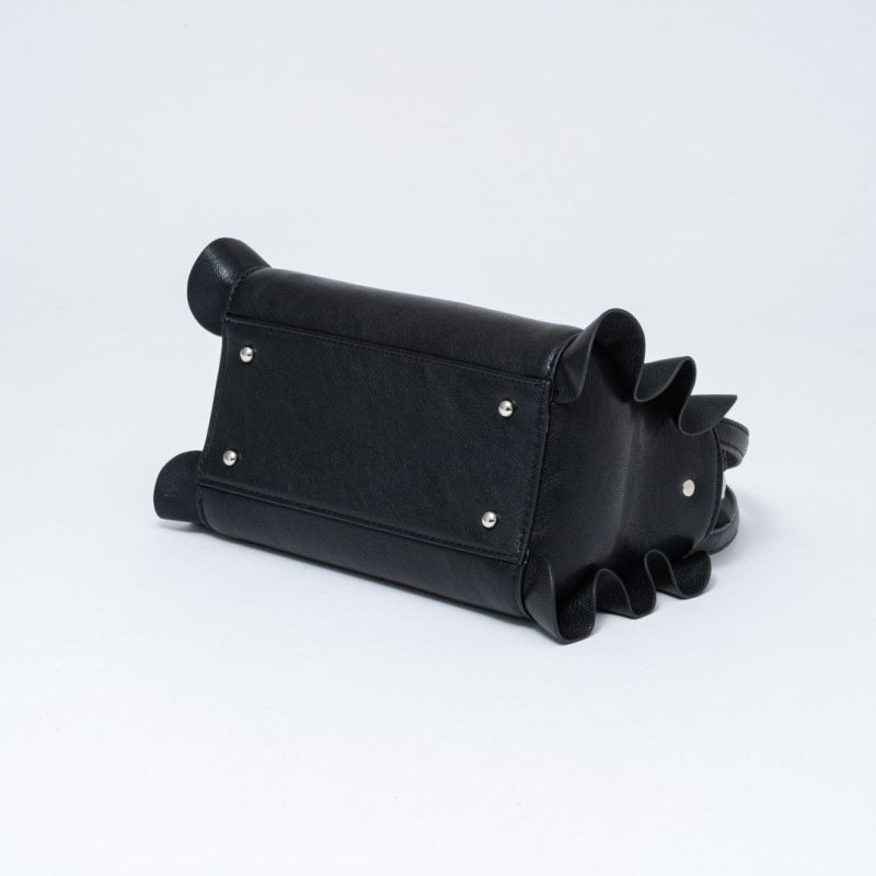 JILL STUART ラッフル 2WAYショルダー ブラック