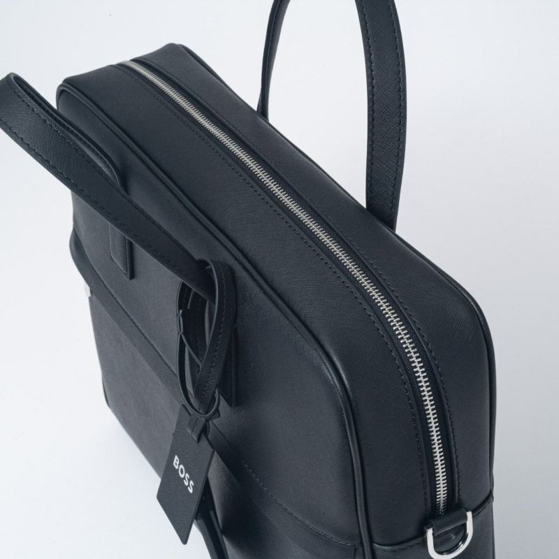 BOSS Zair_S doc case ブリーフケース【HBMH5ZV1】 ブラック