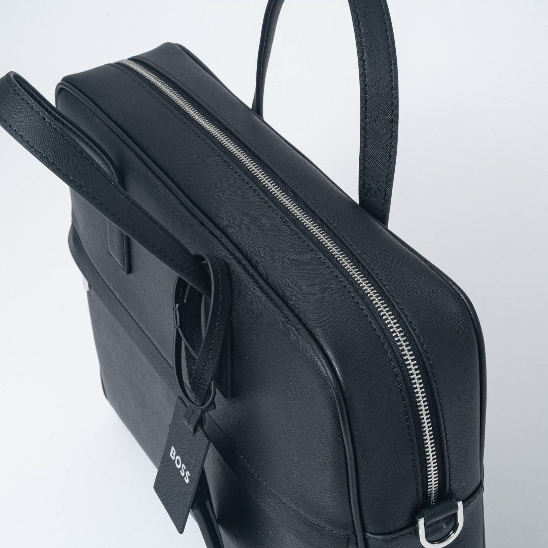BOSS Zair_S doc case ブリーフケース【HBMH5ZV1】 ブラック
