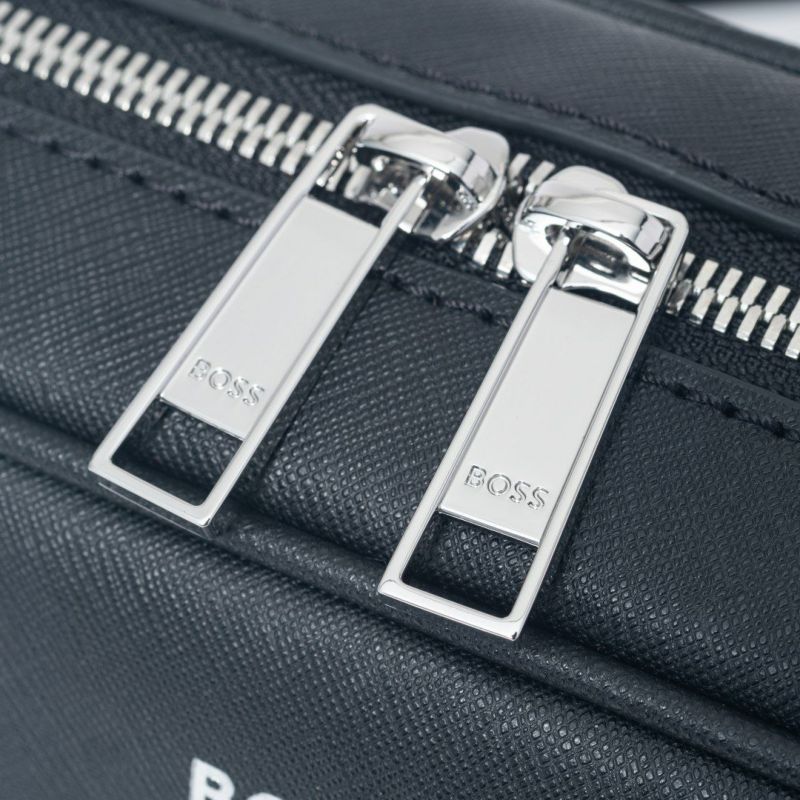BOSS Zair_Squared Crossb ショルダーバッグ【HBMH5ZS1】 ブラック
