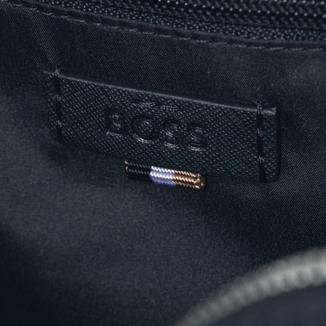 BOSS Zair_Squared Crossb ショルダーバッグ【HBMH5ZS1】 ブラック