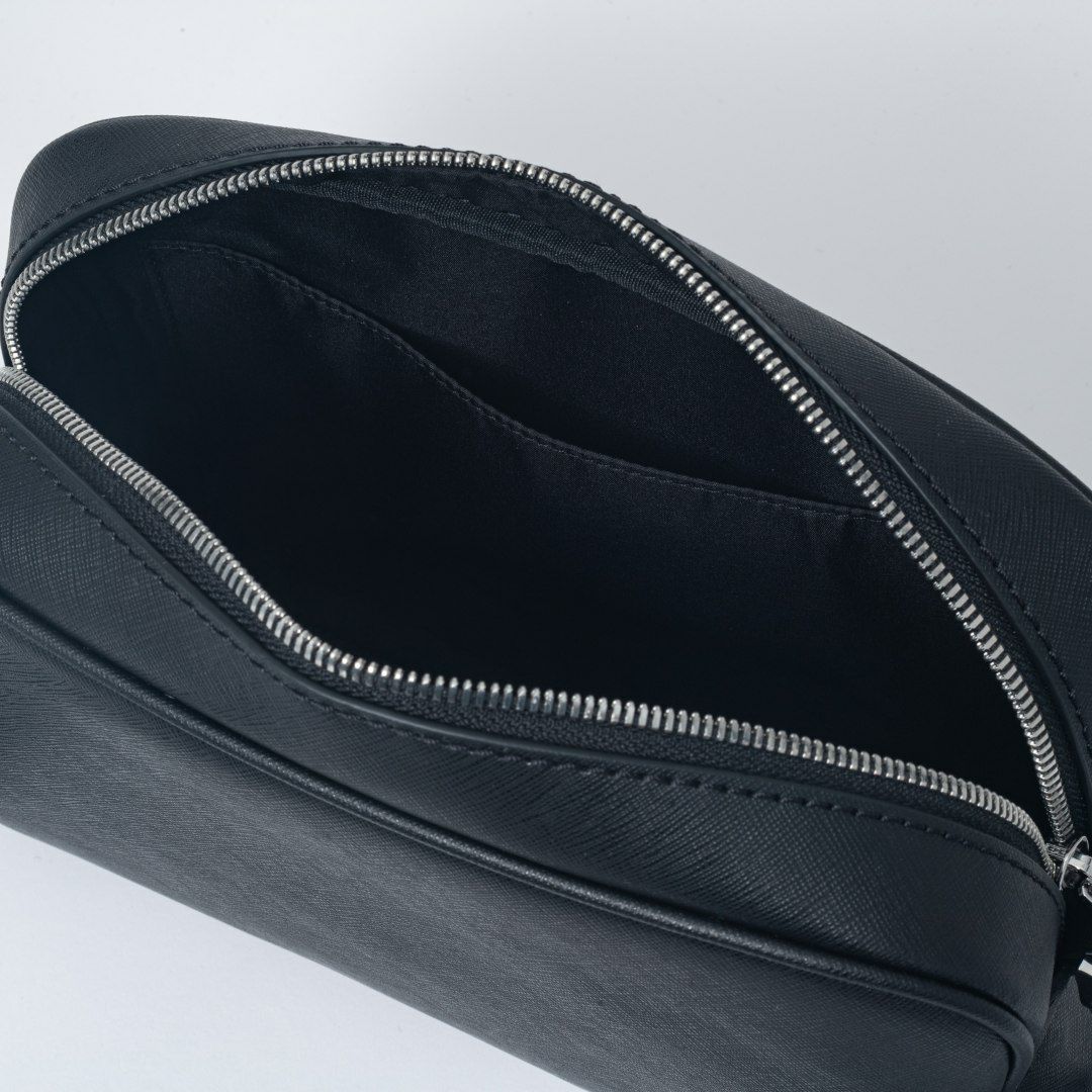 BOSS Zair_Squared Crossb ショルダーバッグ【HBMH5ZS1】 ブラック