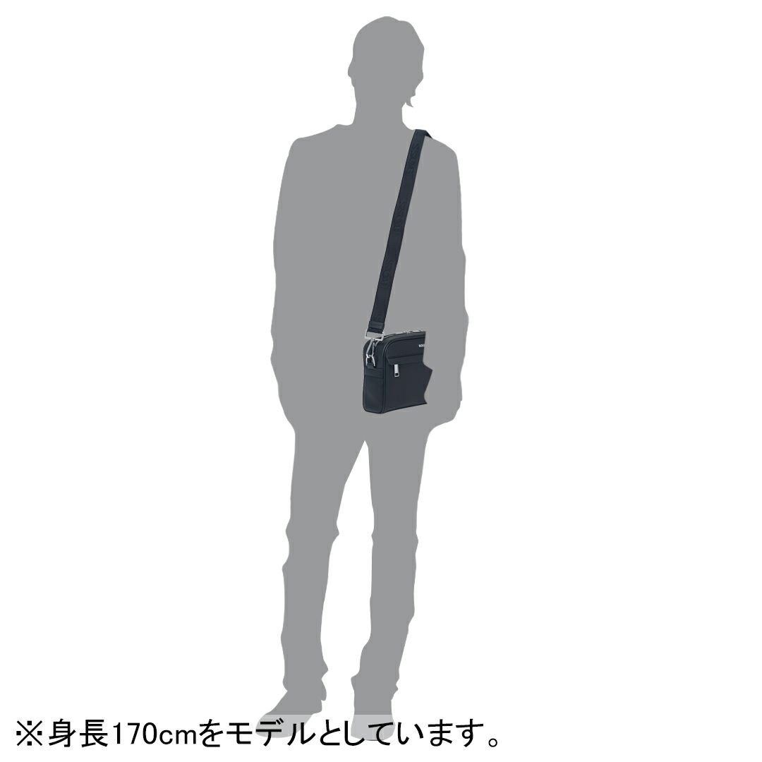 BOSS Zair_Squared Crossb ショルダーバッグ【HBMH5ZS1】