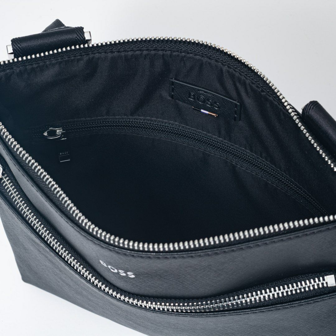 BOSS Zair_S z env large　ショルダーバッグ【HBMH5ZS2】 ブラック