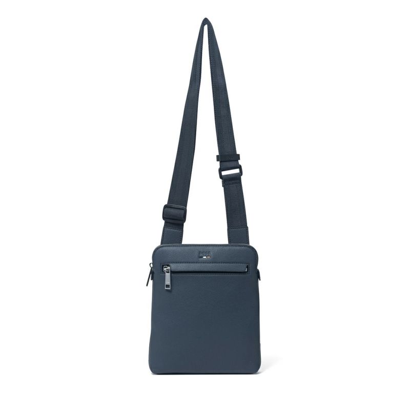  BOSS Ray_S zip env N. ショルダーバッグ【HBMH5YS1】 ネイビ―