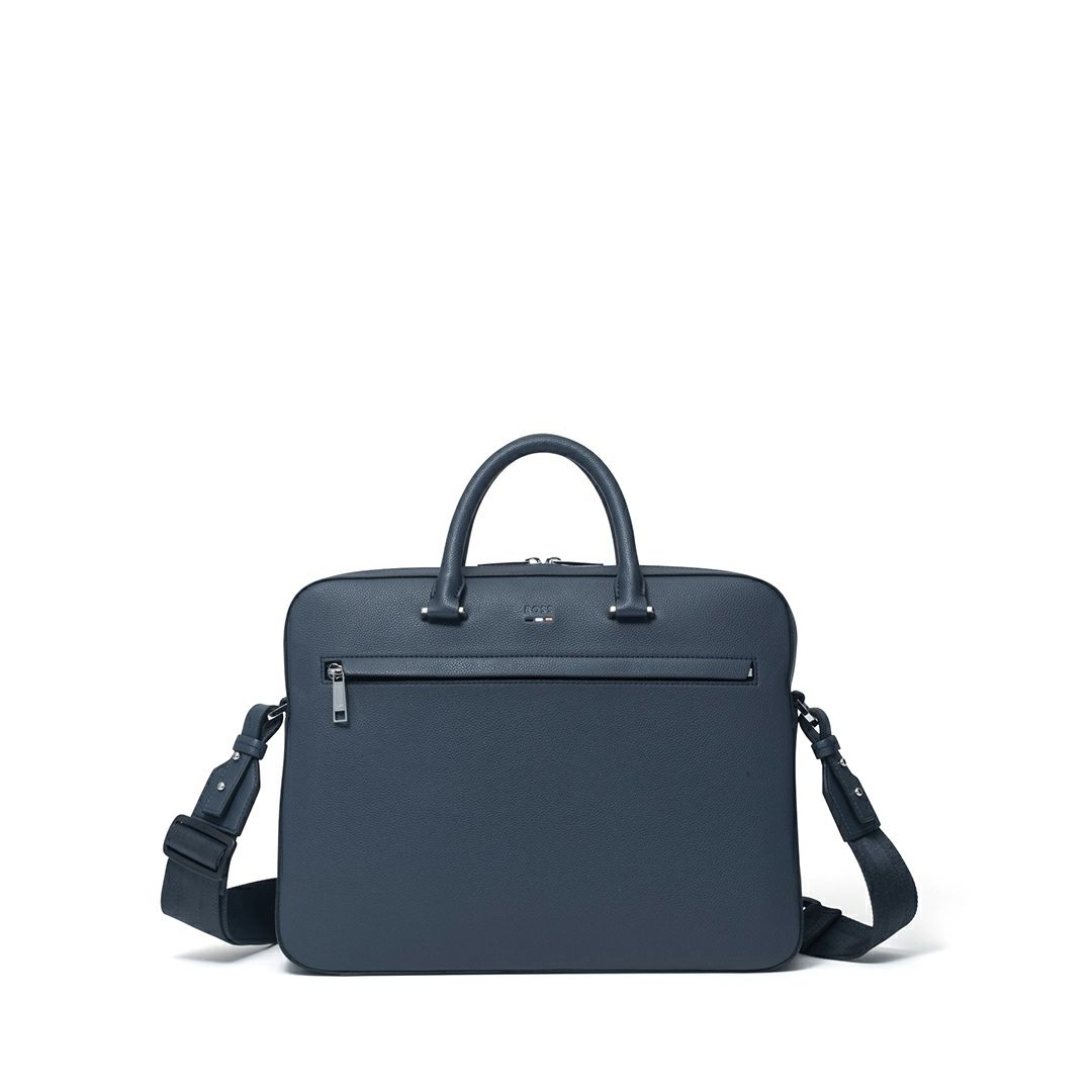 BOSS Ray_S doc case N.ブリーフケース【HBMH5YV1】 ネイビー