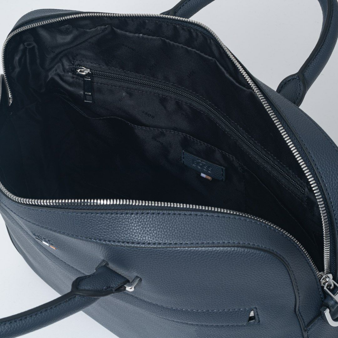 BOSS Ray_S doc case N.ブリーフケース【HBMH5YV1】 ネイビー