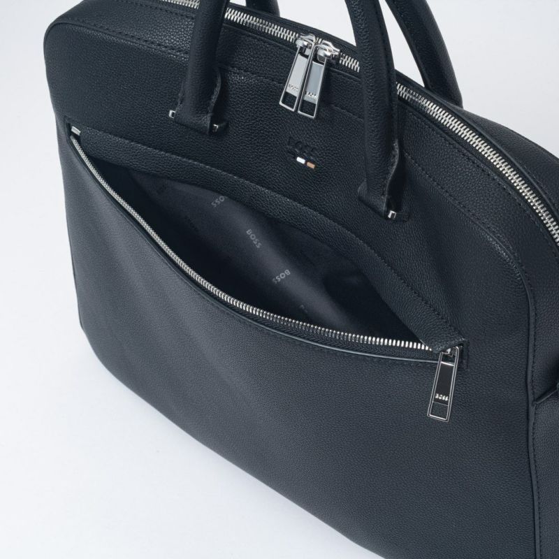 BOSS Ray_S doc case N.ブリーフケース【HBMH5YV1】 ブラック