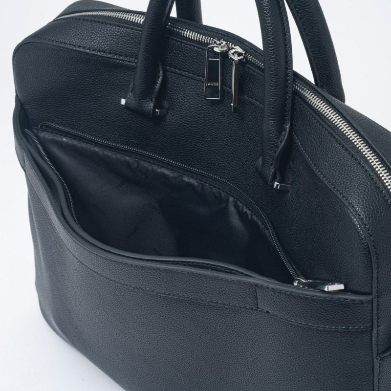 BOSS Ray_S doc case N.ブリーフケース【HBMH5YV1】 ブラック