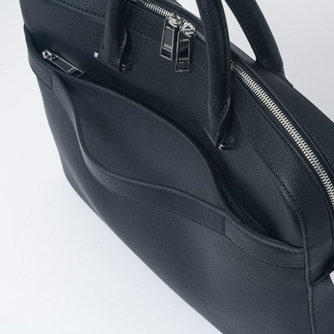 BOSS Ray_S doc case N.ブリーフケース【HBMH5YV1】 ブラック