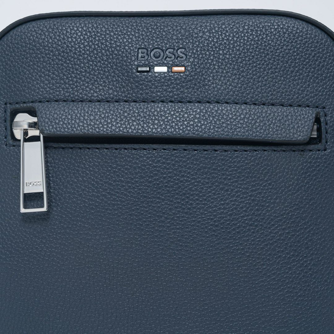 BOSS Ray_NS zip N. ショルダーバッグ【HBMH5YS2】 ネイビー