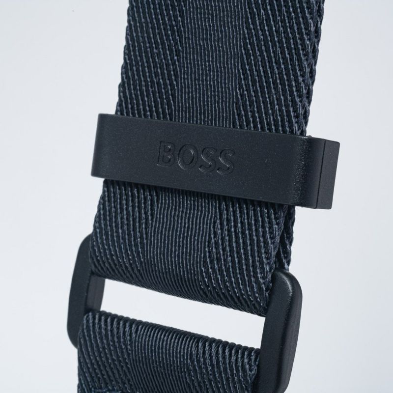 BOSS Ray_NS zip N. ショルダーバッグ【HBMH5YS2】 ネイビー