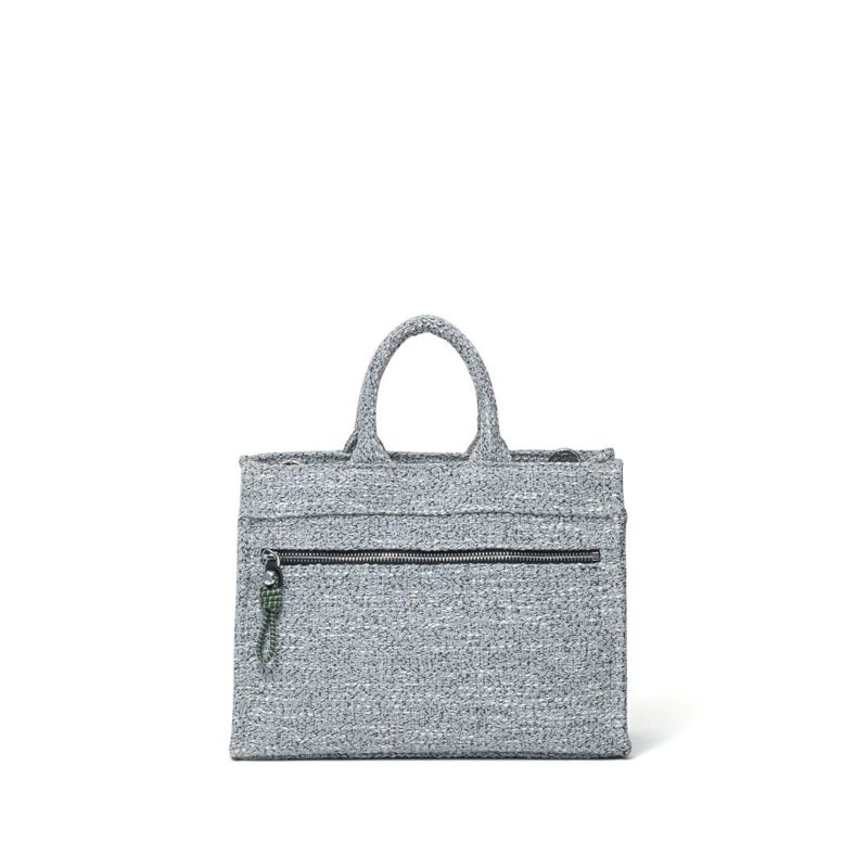 MANIUNO NOVATEX スクエアミニトート(M)【MUMHDSM1】 ライトグレー