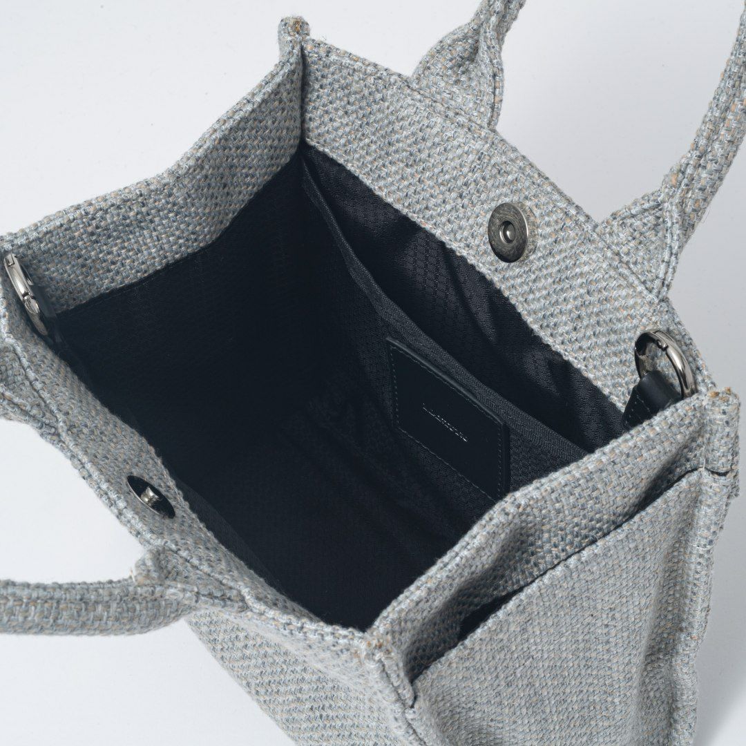 MANIUNO NOVATEX スクエアミニトート(S)【MUMHDSM2】 グレージュ