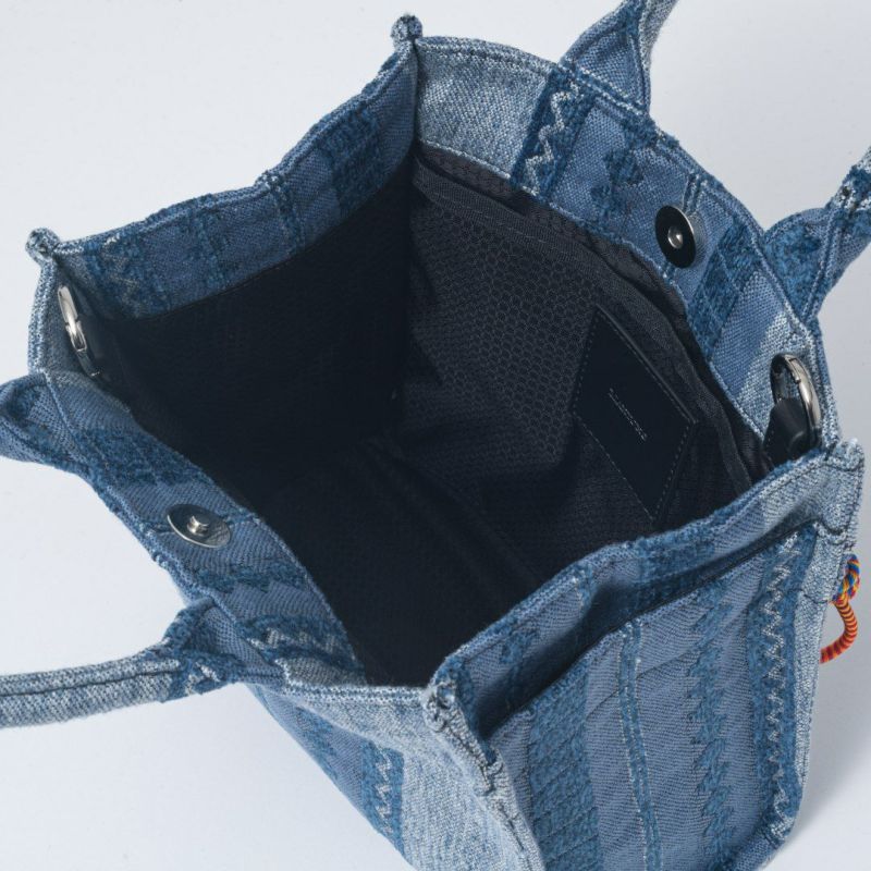 MANIUNO NOVATEX スクエアミニトート(S)【MUMHDSM2】 ブルー