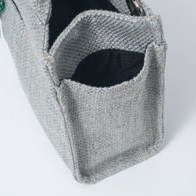 MANIUNO NOVATEX スクエアミニトート(S)【MUMHDSM2】 グレージュ