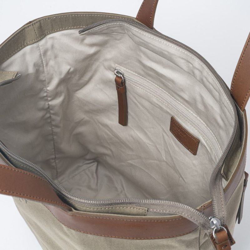 MARGARET HOWELL idea リリック トート ダークベージュ