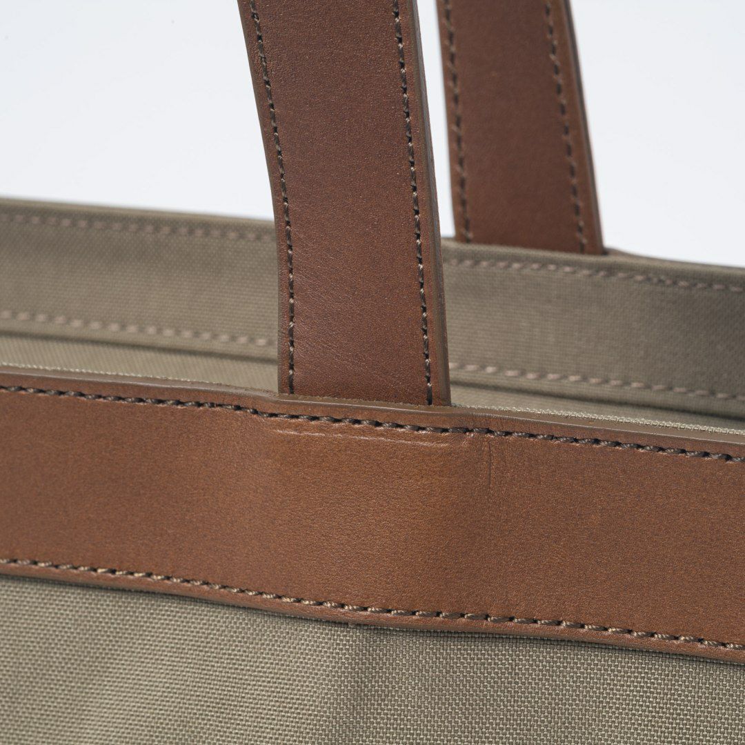 MARGARET HOWELL idea リリック トート ダークベージュ