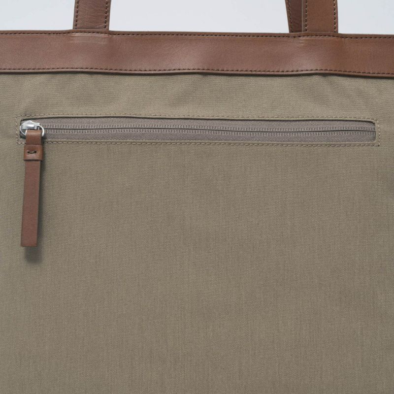 MARGARET HOWELL idea リリック トート ダークベージュ