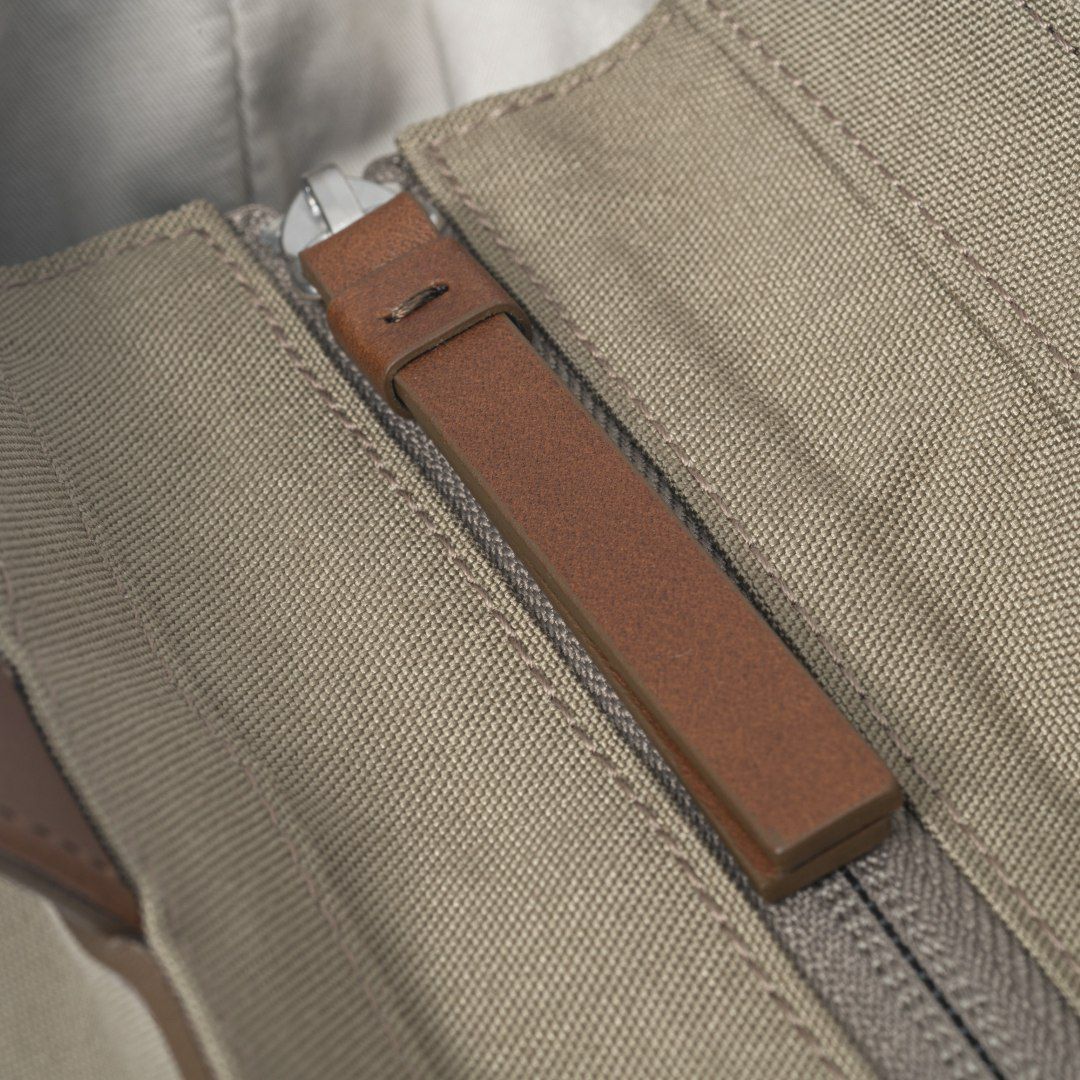 MARGARET HOWELL idea リリック トート ダークベージュ