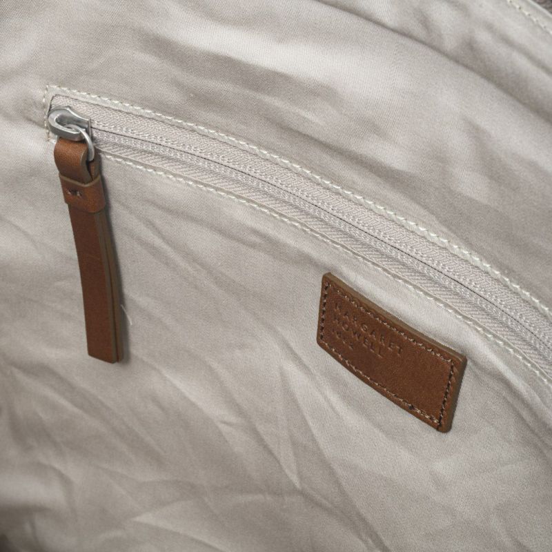 MARGARET HOWELL idea リリック トート ダークベージュ